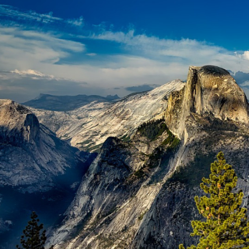 view of mountains